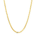 Cadena de Oro Amarillo 18K con Corte Diamantado – 2.6 mm