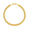 14k Yellow Gold Bismark Bracelet