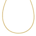 14k Yellow Gold Solid Curb Chain