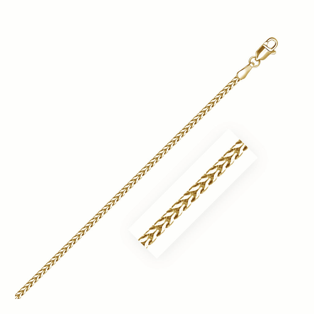 18k Yellow Gold Franco Chain