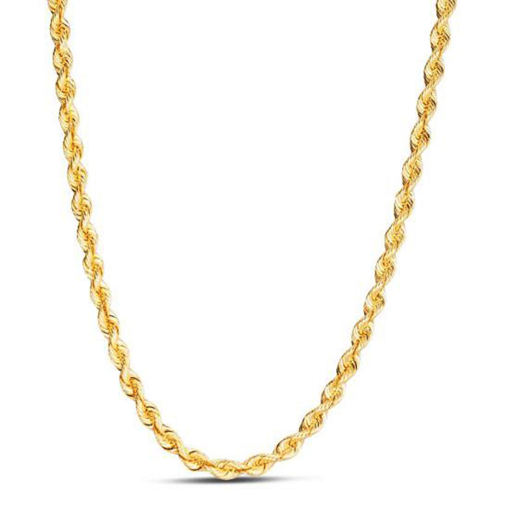 14k Yellow Gold Light Rope Chain
