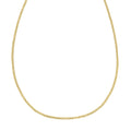 14k Yellow Gold Solid Curb Chain