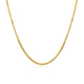 18k Yellow Gold Classic Box Chain