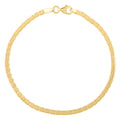 Mini Cube Bracelet in 14K Yellow Gold