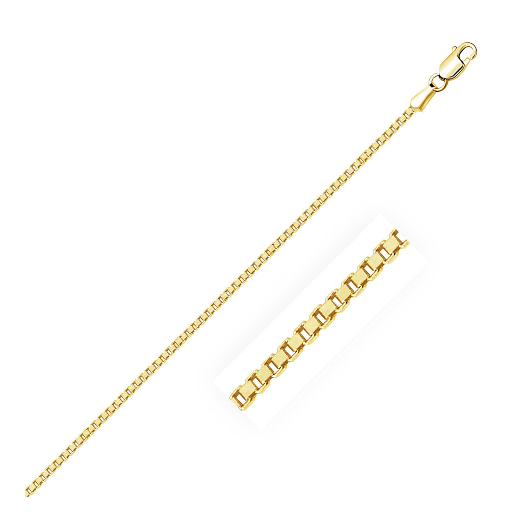 10k Yellow Gold Classic Box Chain