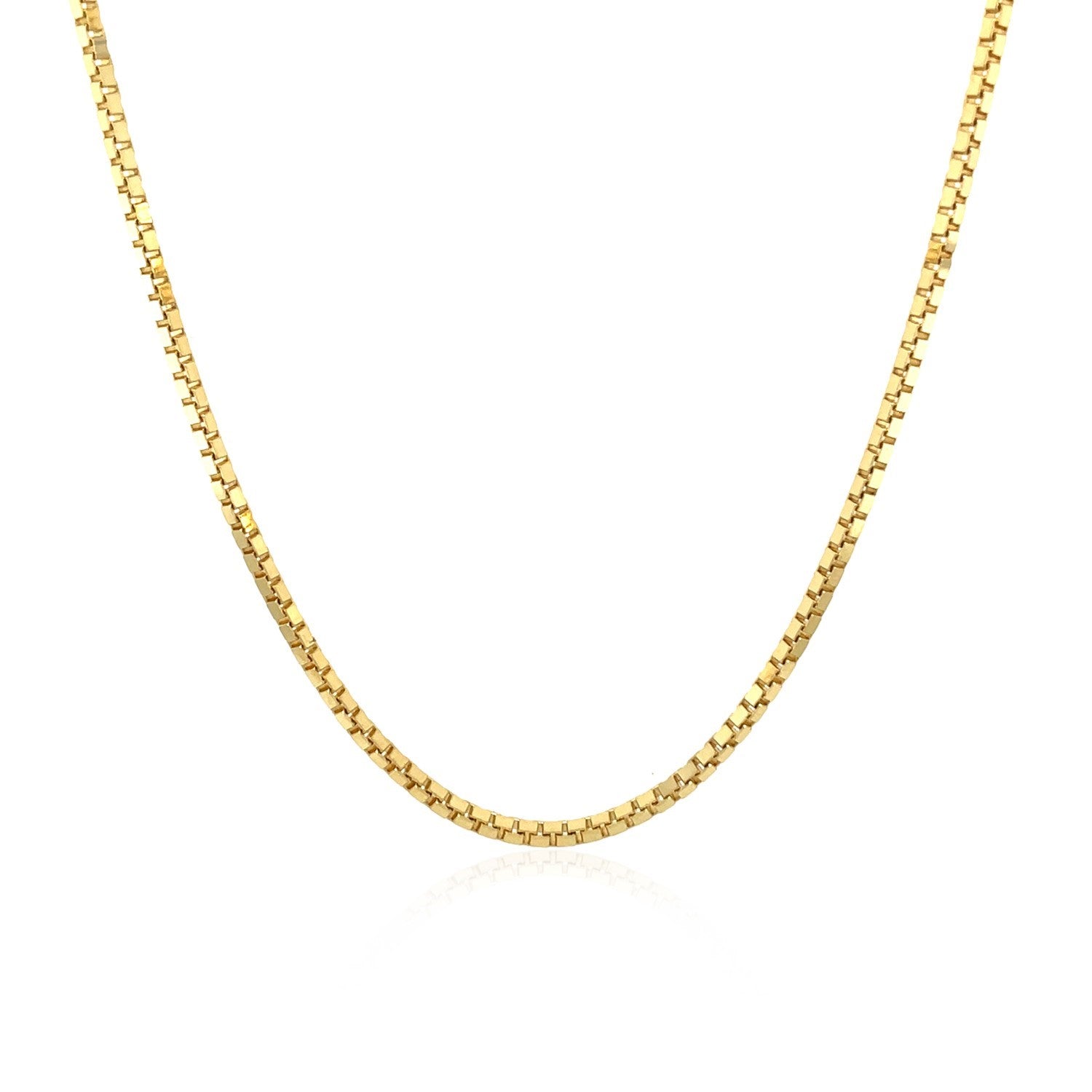 10k Yellow Gold Classic Box Chain