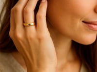 Argolla de Matrimonio en Oro Amarillo 14k (5.00 mm) — Ajuste Cómodo